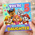 5th Birthday Card for Daughter, Cute Cartoon Puppies Rescue Theme