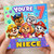 Niece 7th Birthday Card, Special 7 Today Birthday Card