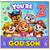 God Son 2nd Birthday Card