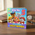 5th Birthday Card for Great Nephew, Cute Cartoon Puppies Design