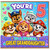 5th Birthday Card for Great Granddaughter, Cute Puppies and Confetti Design