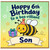 Son 6th Birthday Card, Happy 6th Birthday to a Bee - rilliant Son