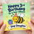 Step Daughter 3rd Birthday Card, Cute Bee Brilliant Birthday Card