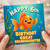 Great Granddaughter 6th Birthday Card, Cute Underwater Fish Birthday Card