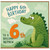 Nephew 6th Birthday Card, Cute Dinosaur Happy 6th Birthday to a Brilliant Nephew Card