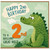 2nd Birthday Card for Great Niece, Cute Dinosaur Birthday Card