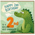 2nd Birthday Card for Great Granddaughter, Cute Dinosaur Birthday Card