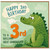 3rd Birthday Card for Great Granddaughter, Cute Dinosaur Birthday Card