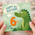 6th Birthday Card for Step Son, Dinosaur Birthday Card