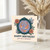 Happy Birthday Card - Dreamy Goldfish in Ornate Frame with Crystals and Flowers - 'HAPPY BIRTHDAY! you are a dreamer' Celestial Illustration