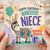 2nd Birthday Card for Niece, Happy Birthday to a Special Niece Today