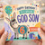 6th Birthday Card for God Son, Happy Birthday To A Special God Son Today