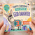God Daughter 3rd Birthday Card, Cute Donkey Birthday Card for Special Goddaughter