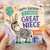2nd Birthday Card for Great Niece, Happy Birthday to a Special Great Niece Today