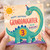 3rd Birthday Card for Granddaughter, Happy Birthday Granddaughter You're Roarsome Dinosaur Card