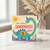 5th Birthday Card for Granddaughter - Cute Dinosaur Birthday Card