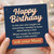 Funny Dad Birthday Card - Happy Birthday to the man who taught me everything about being a Dad; where would I be without those 3 little words 'ask your Mum' - from Son or Daughter