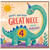 4th Birthday Card for Great Niece, Cute Dinosaur Roarsome Birthday Card
