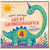 4th Birthday Card for Great Granddaughter, Cute Dinosaur Happy Birthday Card
