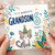 Grandson 6th Birthday Card, To a Wonderful Grandson 6 Today Cat Party Design