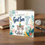 God Son 7th Birthday Card, To a Wonderful God Son 7 Today, Cute Cat Party Card