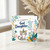 3rd Birthday Card for God Daughter, Cute Kitten Party Hat Greeting Card