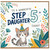 5th Birthday Card for Step Daughter, To a Wonderful Step Daughter 5 Today, Cute Cat Birthday Card