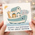2nd Birthday Card for Great Nephew, Cute Noah's Ark Animal Design