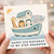 5th Birthday Card for Step Daughter, Cute Noah’s Ark Animal Boat Birthday Card