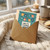 Funny Birthday Card - LETS PATY Like It's a School Night - Teal Door Bunting Design - Humour for Friends, Colleagues or Family
