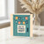 Funny Birthday Card - LETS PATY Like It's a School Night - Teal Door Bunting Design - Humour for Friends, Colleagues or Family