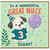 3rd Birthday Card for Great Niece - Cute Puppy Party Design