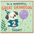 2nd Birthday Card for Great Grandson, Cute Puppy Party Card