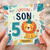 Son 5th Birthday Card