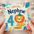 Nephew 4th Birthday Card, To a Special Nephew 4 Today, Cute Lion Party Card