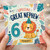 Great Nephew 6th Birthday Card
