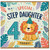 4th Birthday Card for Step Daughter, To a Special Step Daughter Today Lion Birthday Card