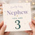 Nephew 3rd Birthday Card, Lovely Little Nephew You Are 3