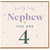 4th Birthday Card for Nephew, Lovely Little Nephew You Are 4
