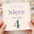 4th Birthday Card for Niece, Lovely Little Niece You Are 4