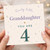 4th Birthday Card for Granddaughter