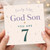 7th Birthday Godson Card, Lovely Little God Son 7