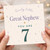 Great Nephew 7th Birthday Card