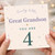 Great Grandson 4th Birthday Card