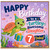 Daughter 7th Birthday Card, Turtle Themed Happy Birthday Card