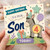 Son 4th Birthday Card, Happy Birthday To A Special Son Today
