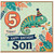 Son 5th Birthday Card, Happy Birthday Son Card