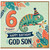 God Son 6th Birthday Card, 6 Today Happy Birthday Chameleon Design
