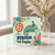 6th Birthday Card for God Daughter, Happy Birthday Cute Chameleon Party Card