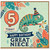 5th Birthday Card for Great Niece, Dinosaur Party Card